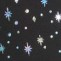 Black Iridescent Twinkle Pattern