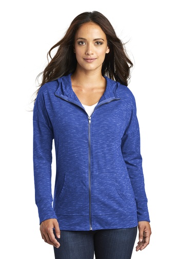 District Women‘s Medal Full-Zip Hoodie-Raley Scrubs