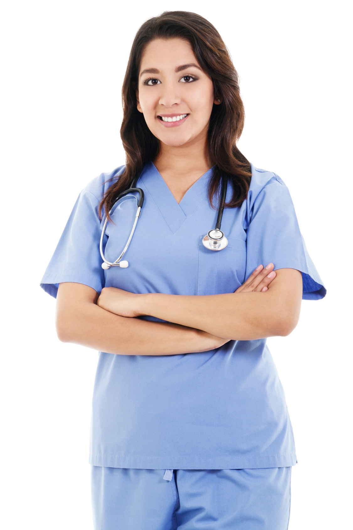 Woman in Scrubs