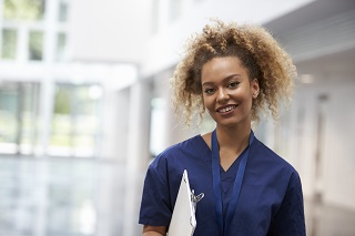 Girl in Scrubs