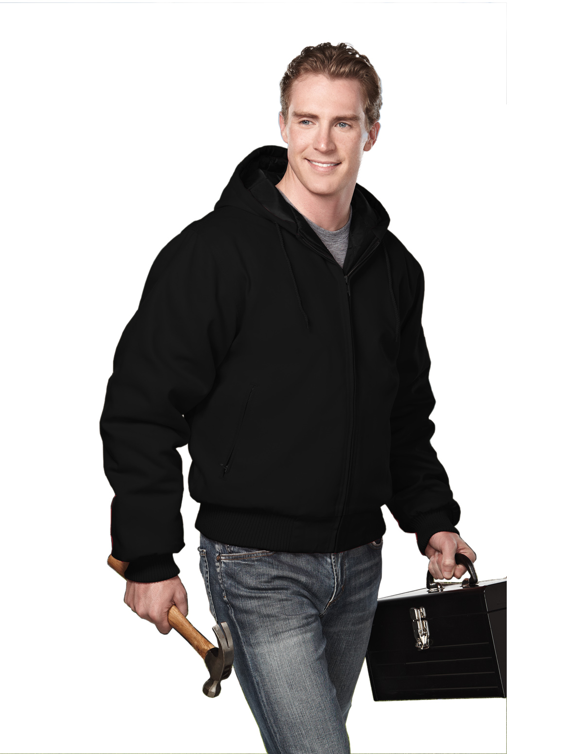 若者の大愛商品 Buy Quilted With Jacket Work Hooded Canvas Timberline-Cotton ジャケット・アウター