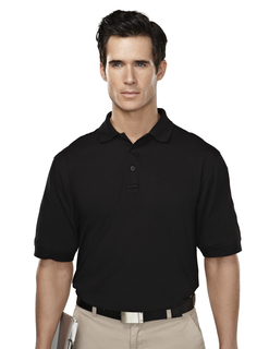 Sentinel-Mens Cottonpoly 6040 Knit Polo Shirt W Mic Loops Pen Pocket-Tri-Mountain