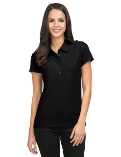 Stamina-Womens Poly Ultracool Waffle Knit Golf Shirt-TM Performance