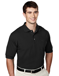 Image-Mens 60/40 Pique Pocketed Golf Shirt-Tri-Mountain