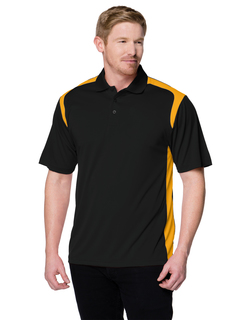 Blitz-Mens 100% Polyester Uc Knit Polo Shirt-TM Performance