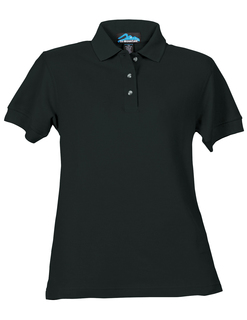 Autograph-Womens Cotton Pique Golf Shirt-Tri-Mountain