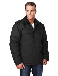 Canyon-Cotton Canvas Work Jacket With Quilted Lining-Tri-Mountain