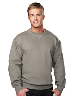 Aspect-Cotton/Poly Sueded Finish Crewneck Sweatshirt-Tri-Mountain