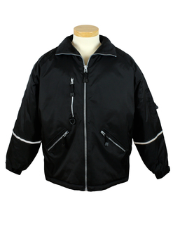 Courier-Nylon Jacket With Reflective Tape-Tri-Mountain