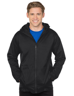 Seattle-Mens Seamsealed Hooded Shell Jacket-TM Performance