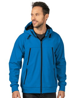 Advance-Mens Bonded Soft Shell Hooded Jacket-TM Performance