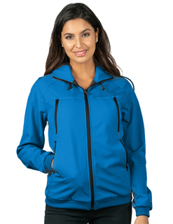 Advent-Womens Bonded Soft Shell Hooded Jacket-TM Performance