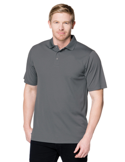 Vital Snap-5 Oz 100% Polyester Mini-Pique Short Sleeve Polo Featuring Moisture-Wicking-Tri-Mountain