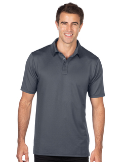 Damon Polo-Mens Jacquard Polo-Tri-Mountain Gold