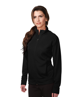 Lady Exocet-Womens 100% Polyester Knit Full Zip Jacket-TM Performance