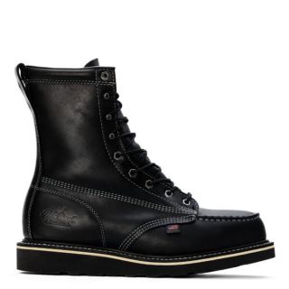 AMERICAN HERITAGE MIDNIGHT SERIES 8? BLACK MOC SAFETY TOE-Thorogood Shoes