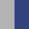 Grey Twill Heather- Royal