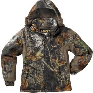 607105 Rocky Junior Prohunter Waterproof Insulated Hooded Jacket-Rocky Shoes
