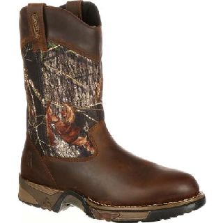 FQ0002871 Rocky Aztec Waterproof Camo Pull-On Boots-Rocky Shoes