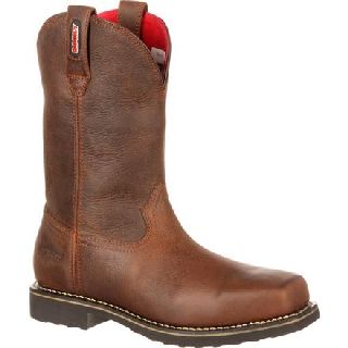 RKK0153 Rocky Workmax Steel Toe Waterproof Pull-On Work Boot-Rocky Shoes