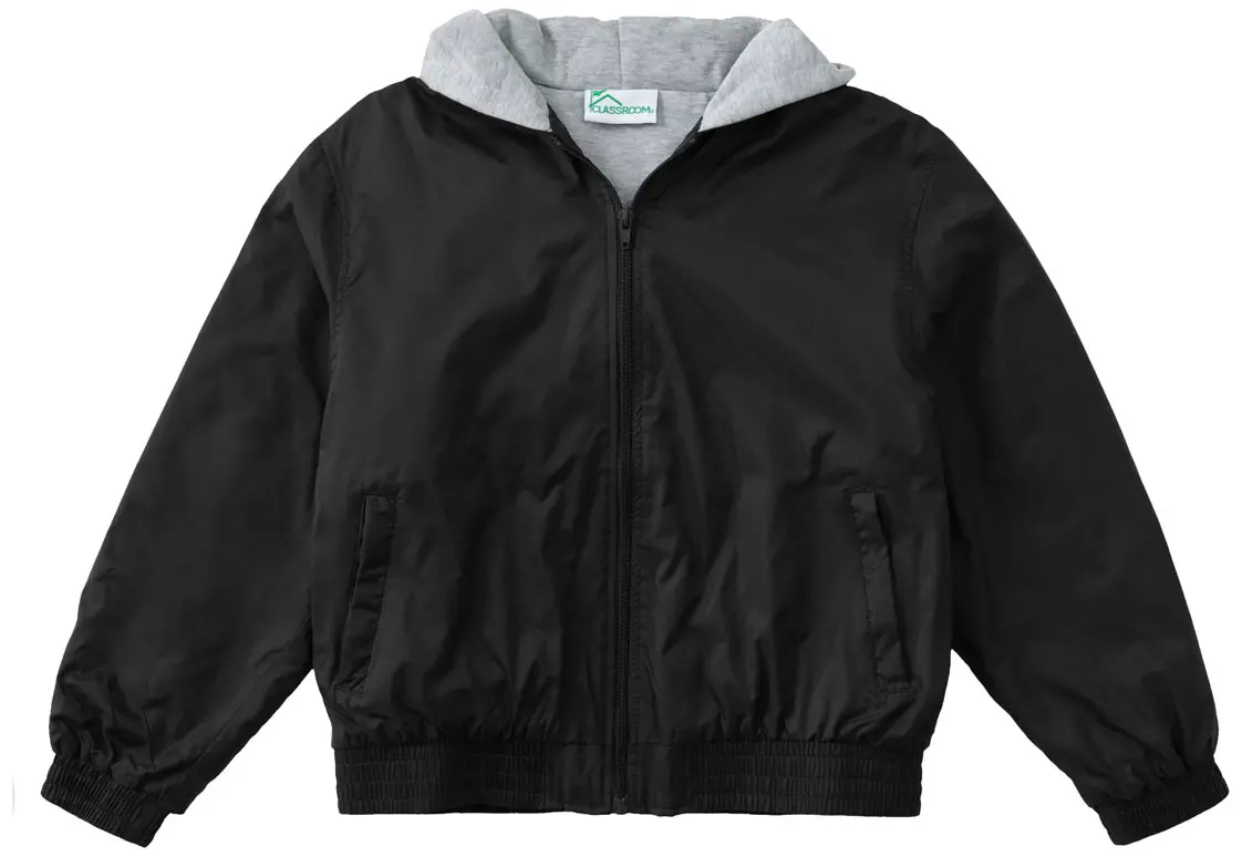 Classroom Youth Unisex Zip Front Bomber Jacket