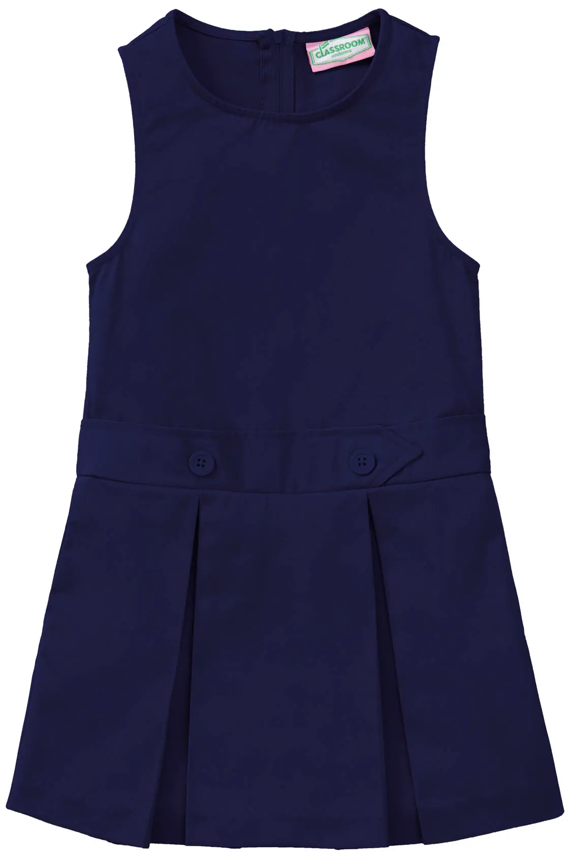 Girls Kick Pleat Jumper-Classroom Uniforms