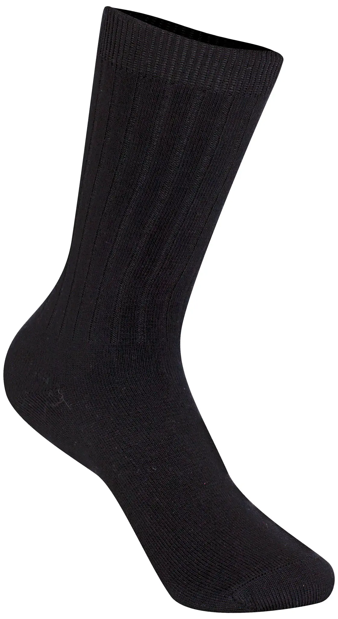 Unisex Rib Crew Socks 3 PK