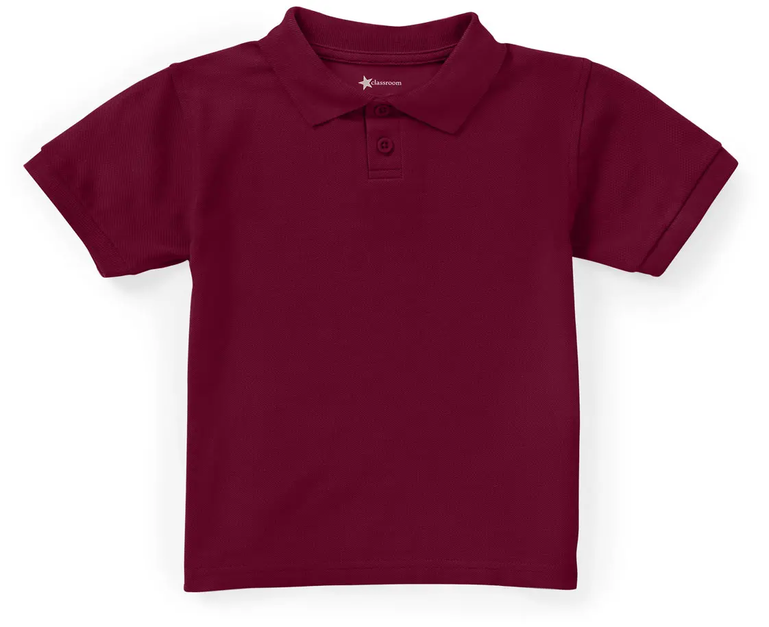 Preschool Short Sleeve Pique Polo-Classroom Uniforms