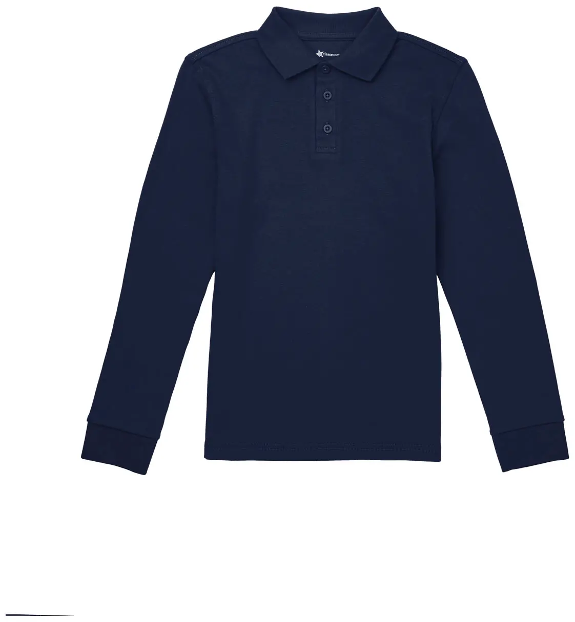 Adult Long Sleeve Interlock Polo-Classroom Uniforms