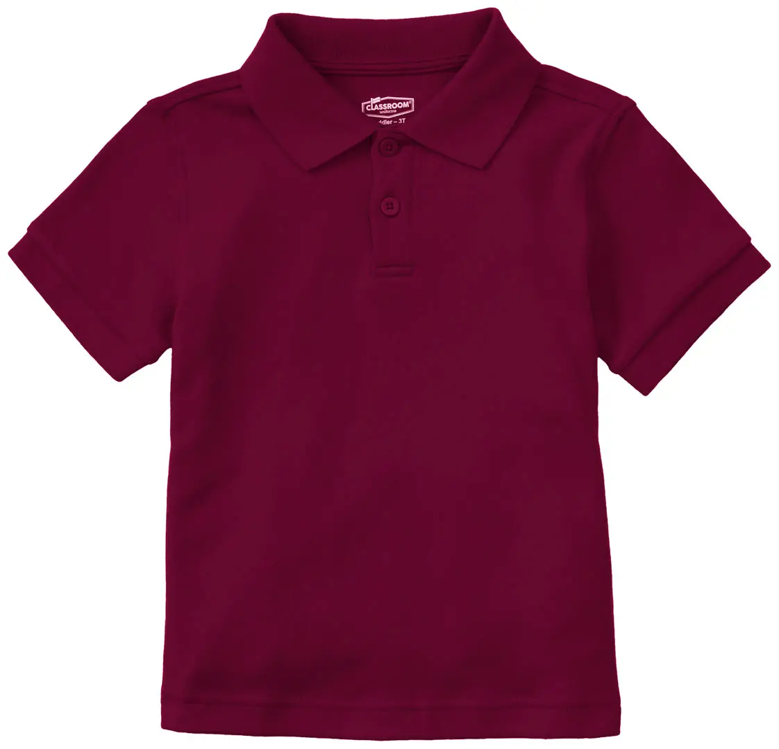 Preschool Short Sleeve Interlock Polo-Classroom Uniforms