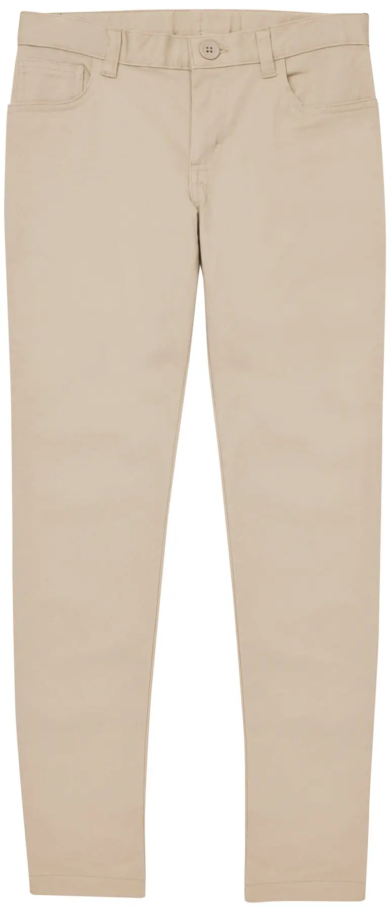 Girls 5-Pocket Stretch Skinny Pant-Real School Uniforms