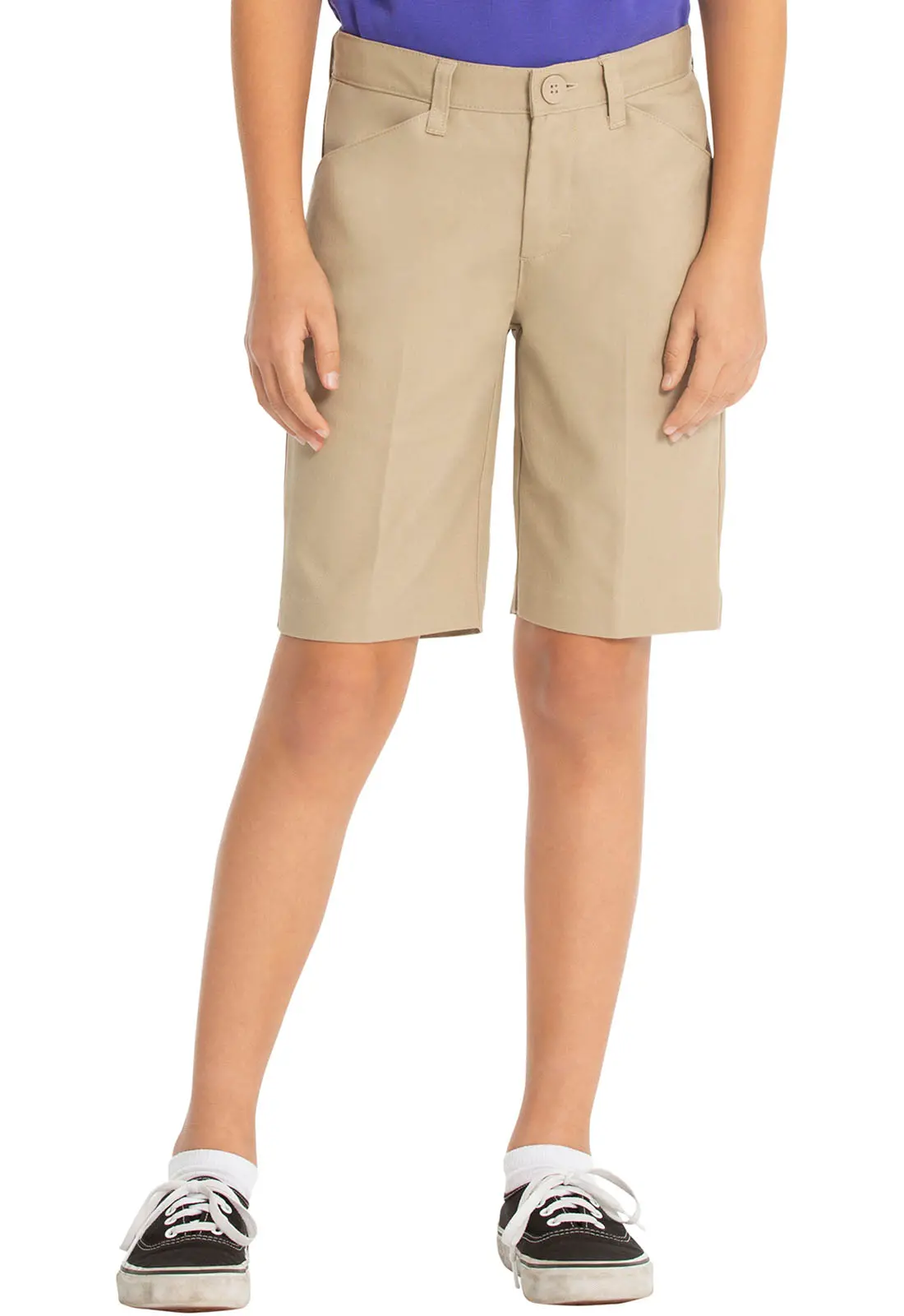 Real School Girls Low Rise Short-Real School Uniforms