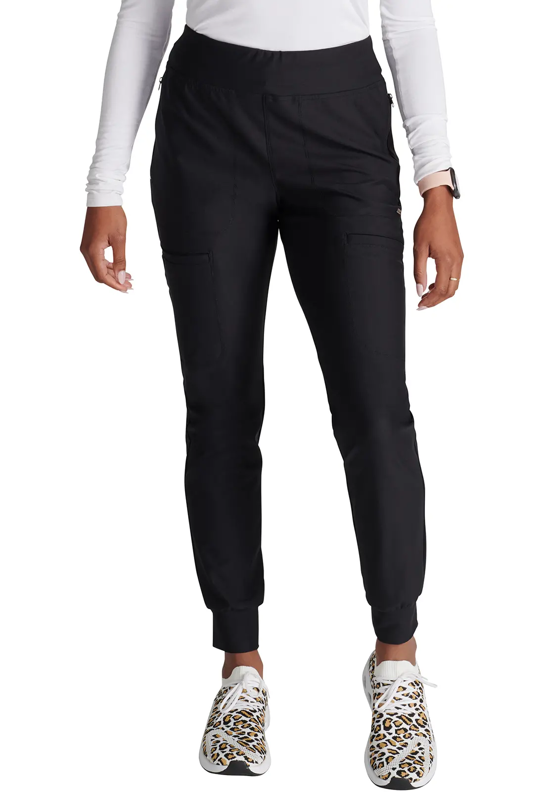 Mid Rise Tapered Leg Drawstring Pant-Cherokee Uniforms