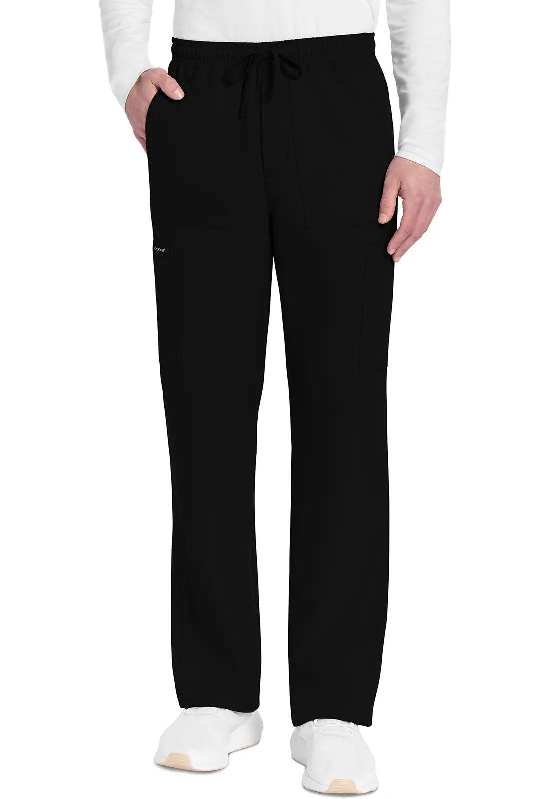 Men's Mid Rise Zip Fly Straight Leg Pant