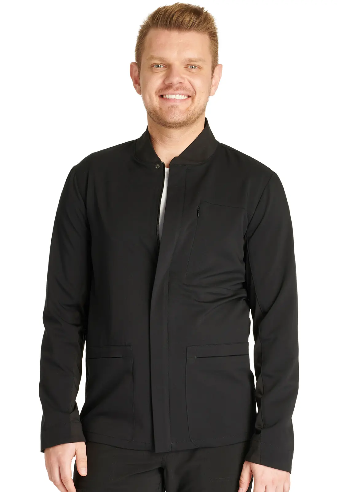 Men&#8216;s Zip Front Jacket-Cherokee Uniforms