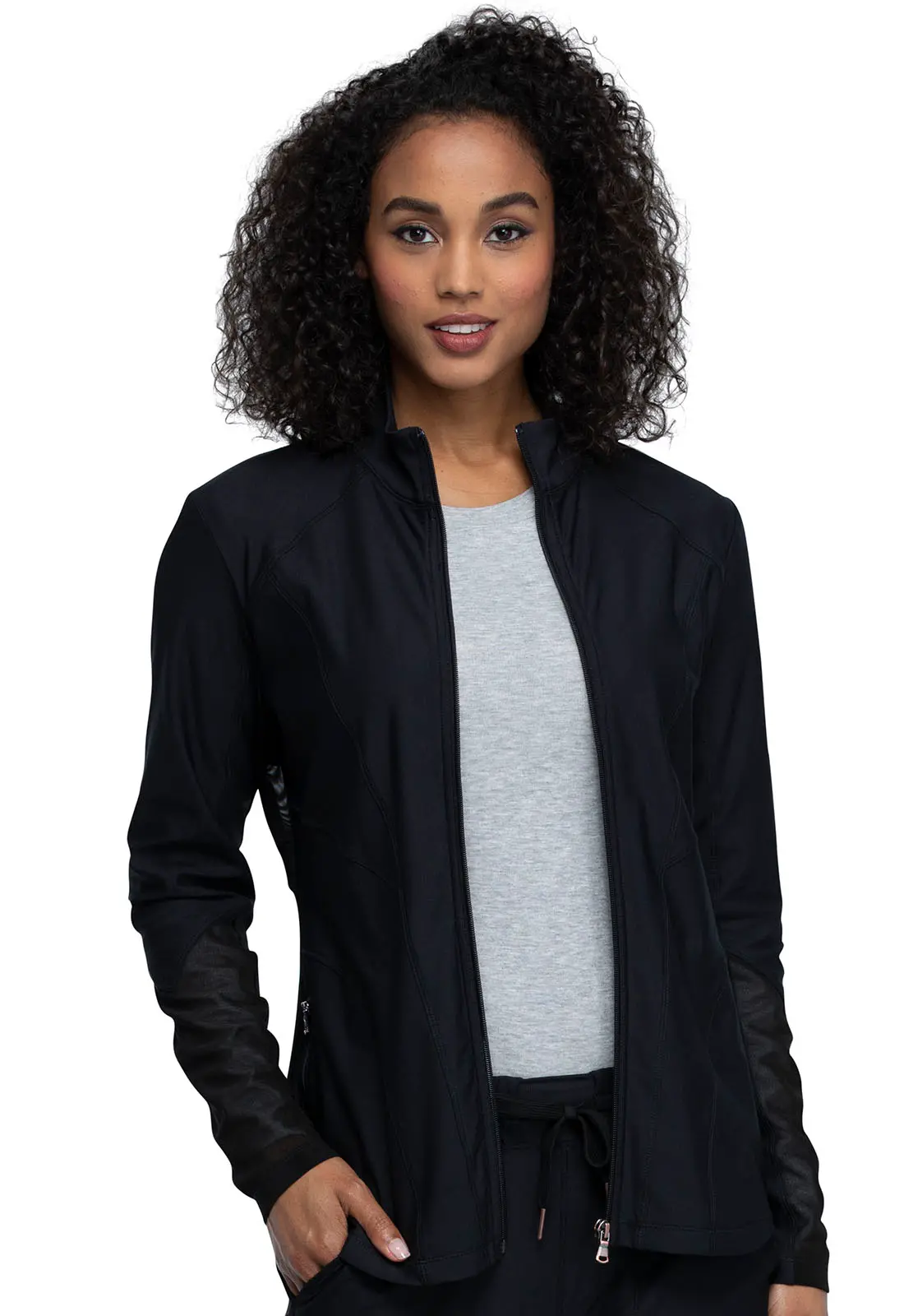 Zip Front Jacket-Cherokee Uniforms