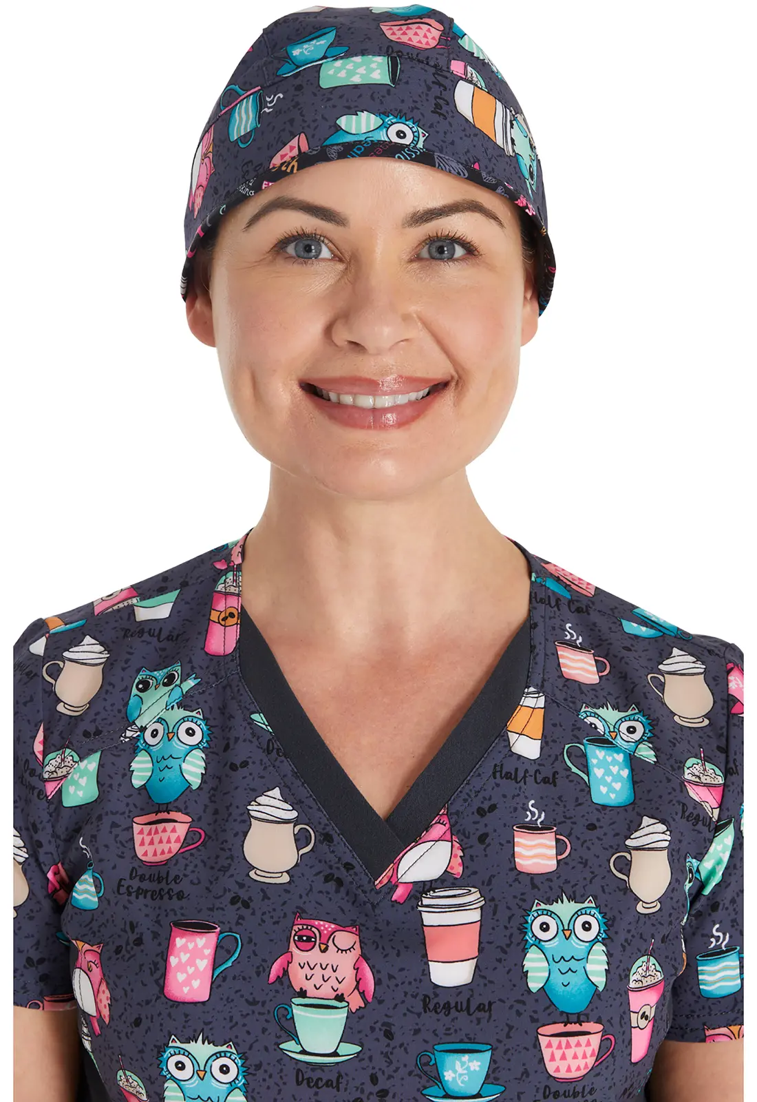 Unisex Print Scrub Hat-Cherokee Uniforms