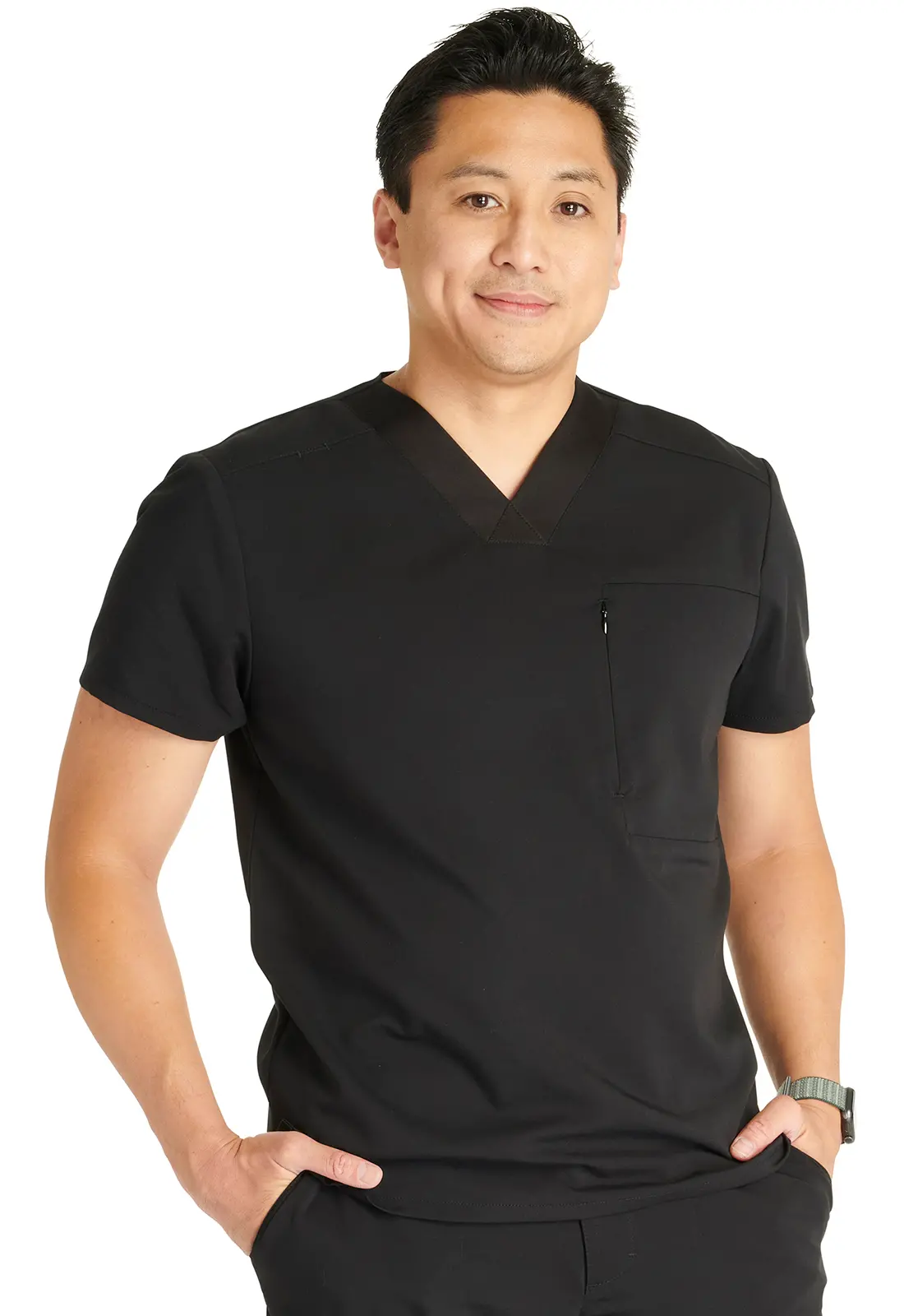 Cherokee Atmos Men's V-Neck Top