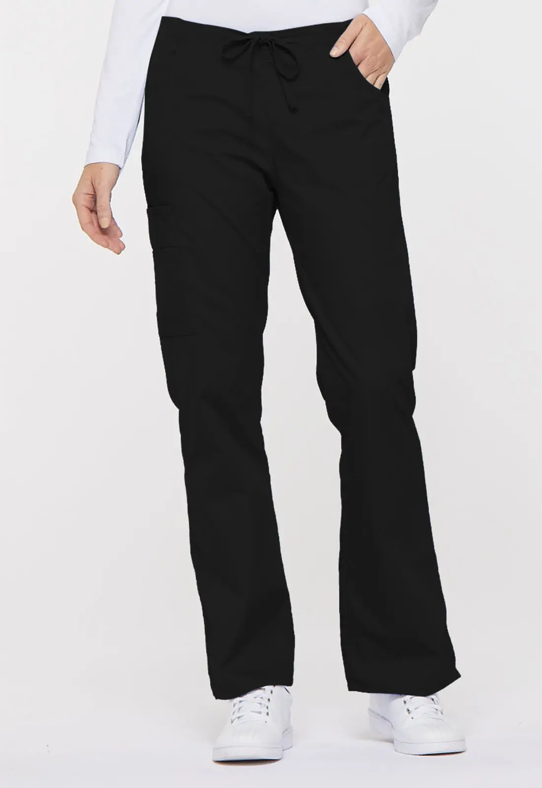 Mid Rise Drawstring Cargo Pant-Dickies Medical