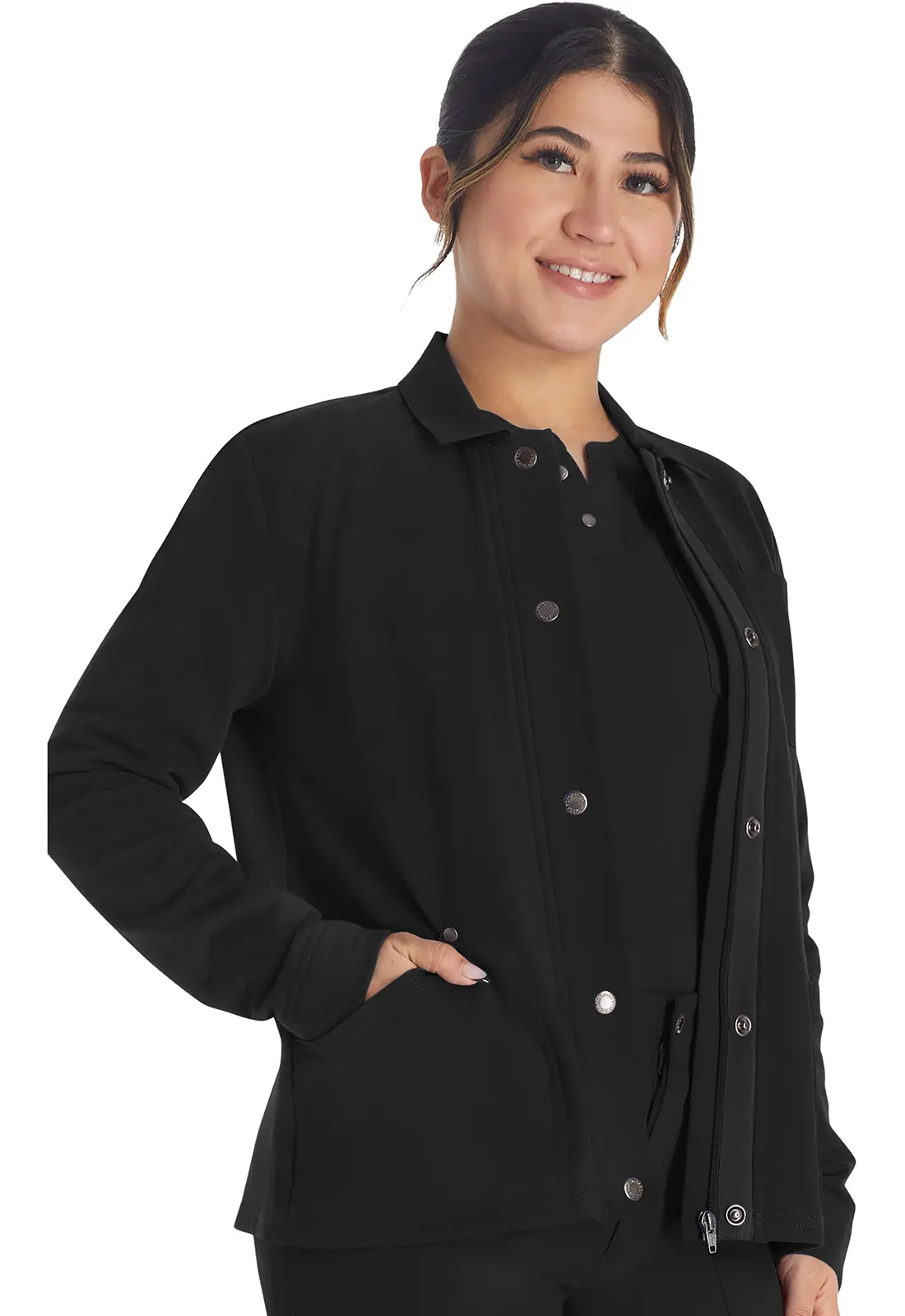 Zip Front Fleece Jacket-Dickies Medical