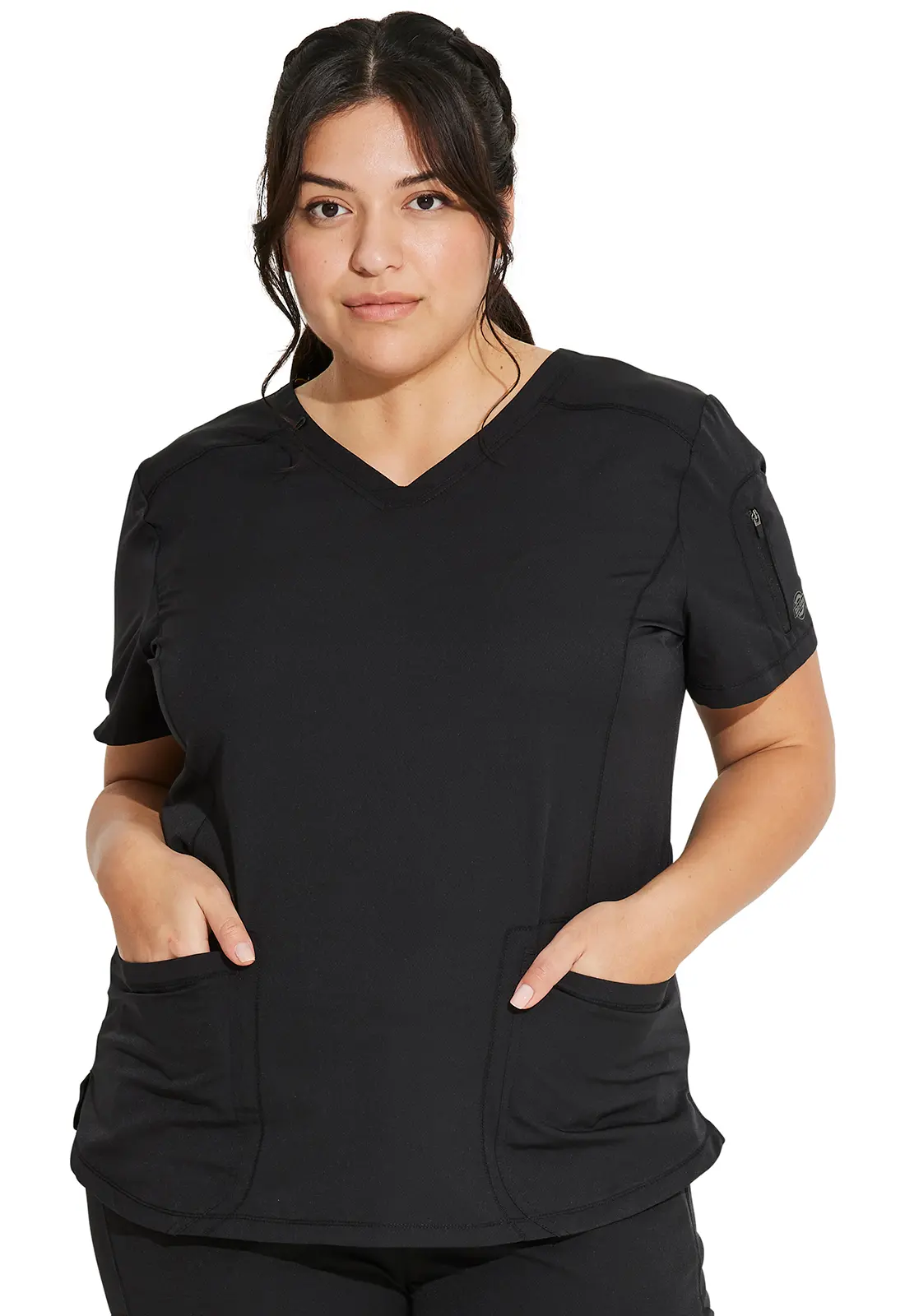 Dickies Dynamix V-Neck Top-Dickies Medical