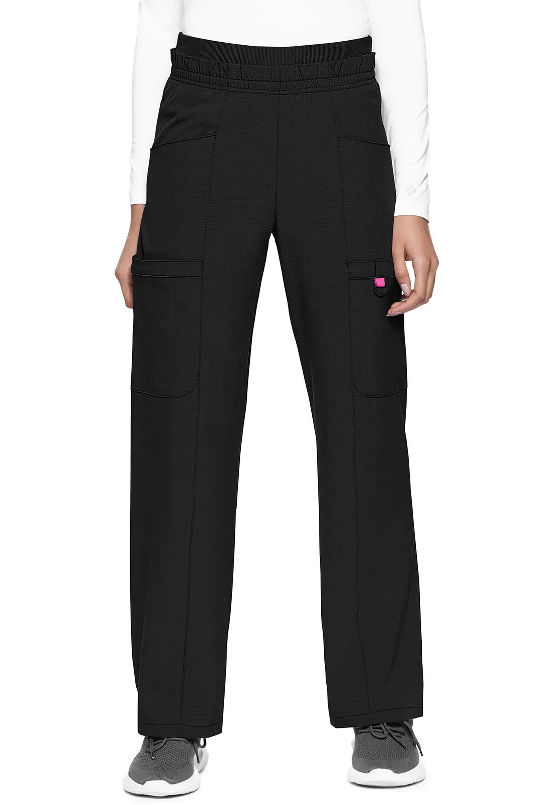 MC AMP High Rise Pull-on Wide Leg Cargo Pant-Med Couture