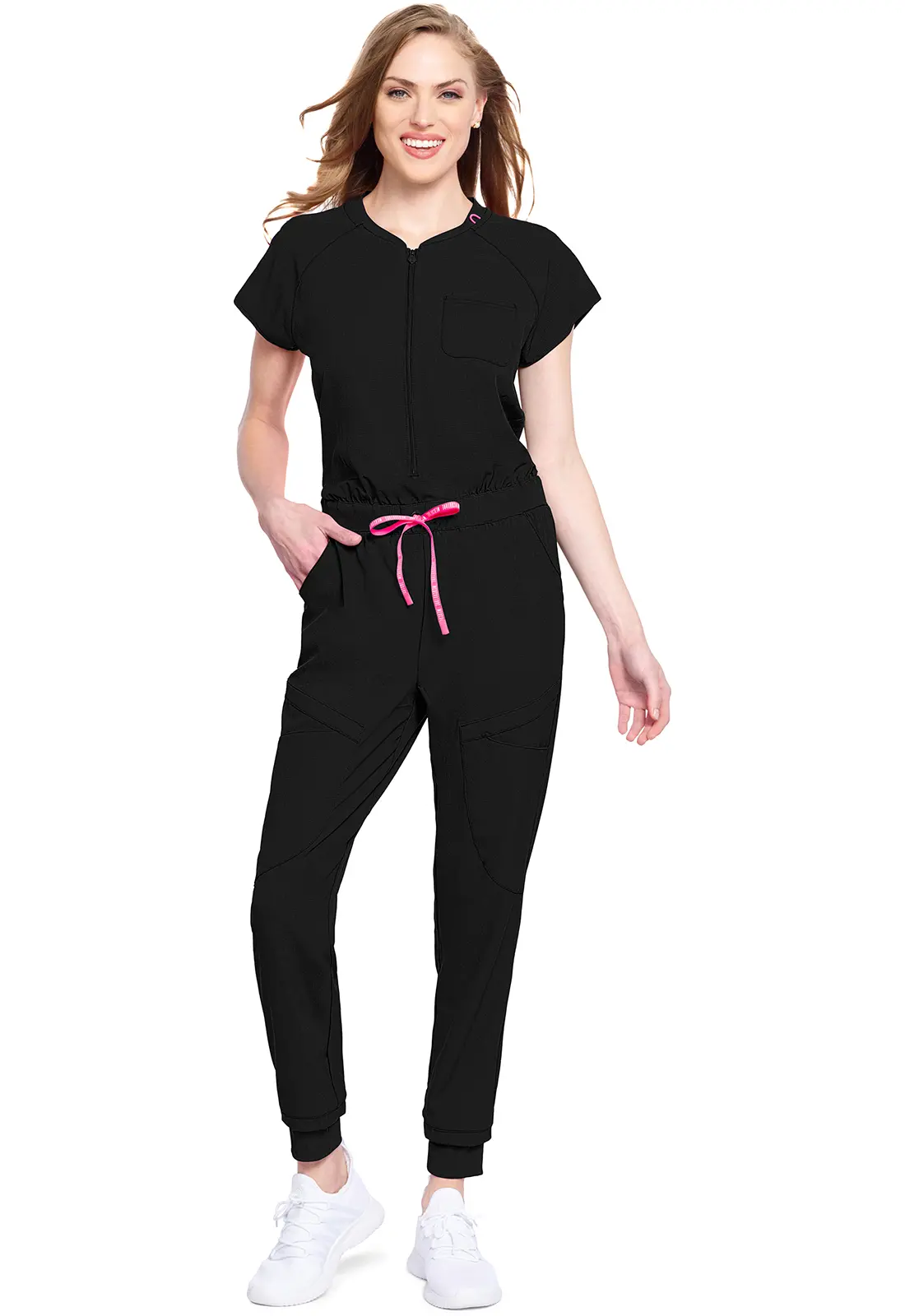 MC AMP Zip Front Jumpsuit