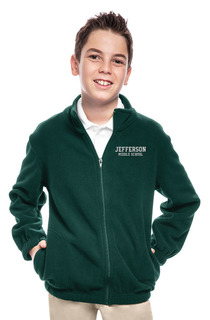 Classroom Youth Unisex Polar Fleece Jacket-Classroom Uniforms