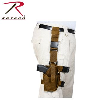 10753_Rothco Deluxe Adjustable Drop Leg Tactical Holster-Rothco