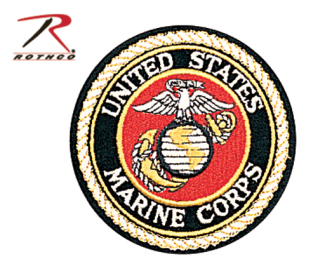 1549_Deluxe Round U.S.M.C. Patch-Rothco