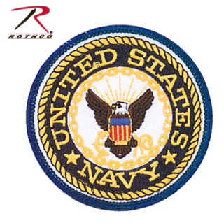 1590_Rothco US Navy Round Patch-Rothco