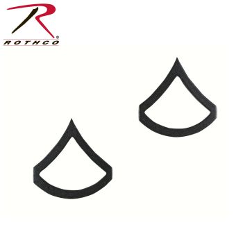 1601_Rothco Private First Class Polished Insignia-Rothco