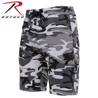 1720_Rothco Camo Sweat Shorts-Rothco