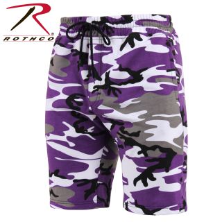 1725_Rothco Camo Sweat Shorts-Rothco